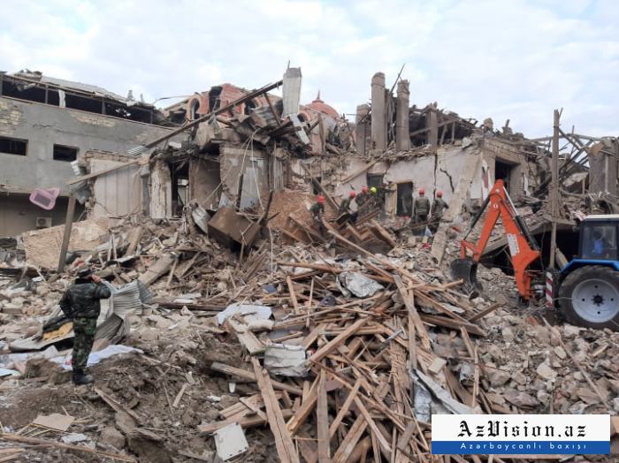   أمينة المظالم ترتب تقريرًا عن الأضرار التي سببتها أرمينيا لمدينة كنجة  