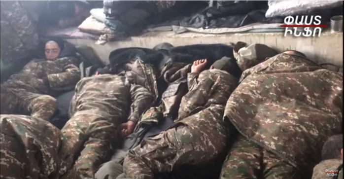  Ermənistan ordusunun acınacaqlı vəziyyəti -  VİDEO  