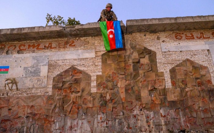  Azerbaijan retakes enough land in Nagorno Karabakh war to resettle 500,000 Azerbaijanis - TELEGRAPH