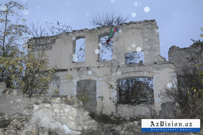  Düşmən məzarlıqları da minalayıb -  “Ruhlar şəhəri”nə çevrilən  Füzulidən FOTOLAR  