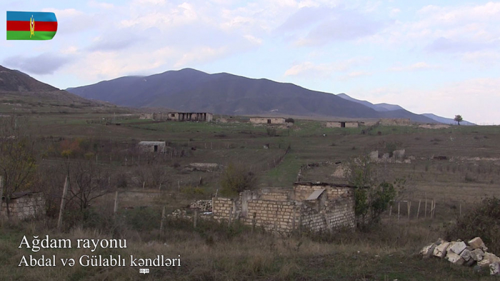  Ağdamın Abdal və Gülablı kəndlərindən görüntülər -    VİDEO      