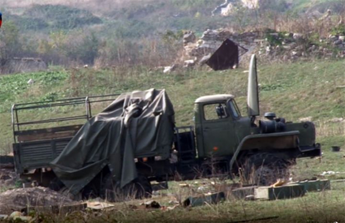    Azerbaijani Units destroy another military convoy of Armenia  
 