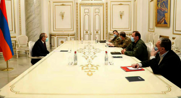 Pashinyan meets with military-diplomatic corps - Karabakh talks