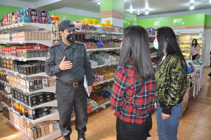 Şabranda koronavirusla bağlı reyd keçirildi -    FOTO   