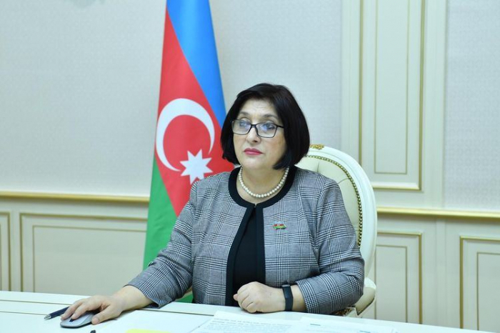   La présidente du parlement azerbaïdjanais participe à une conférence internationale  