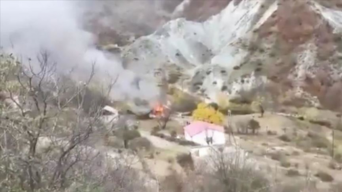   Armenians burn houses, forest ahead of leaving Kalbajar - Anadolu Agency  