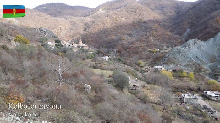  Azerbaijan MoD releases  video footage  of the Vang village of Kalbajar region 