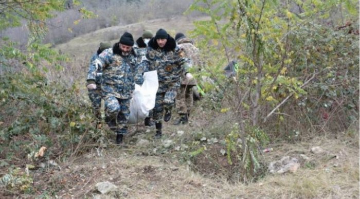 Cəbrayıl və Suqovuşanda 4 erməni cəsədi tapıldı