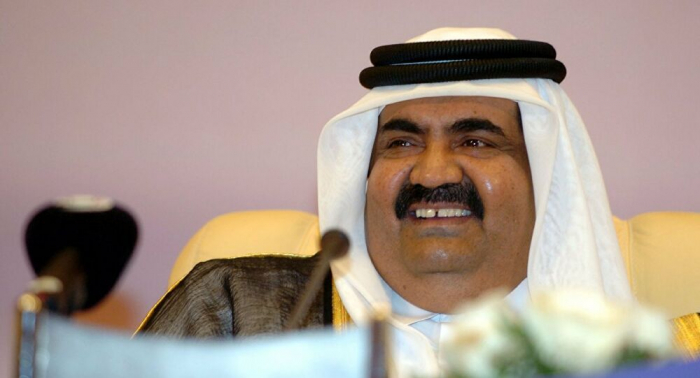  رد فعل "أمير قطر الوالد" بعد الانتصار على السعودية -   فيديو  