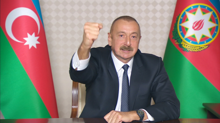   "Wir werden Karabach zu einer der am weitesten entwickelten Regionen der Welt machen"-   Ilham Aliyev    