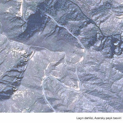 Imágenes del distrito de Lachín a través del satélite "Azersky"