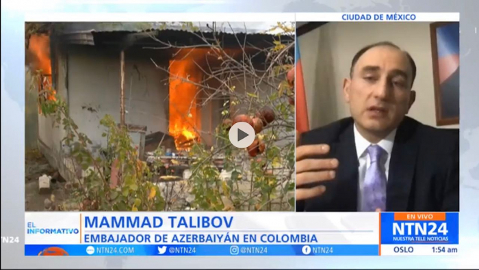   Karabach im kolumbianischen Fernsehen diskutiert  