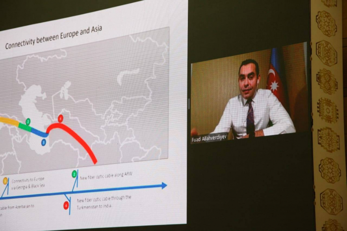 AzerTelecom’s digital infrastructure project along bottom of Caspian Sea discussed at “Turkmentel 2020” conference