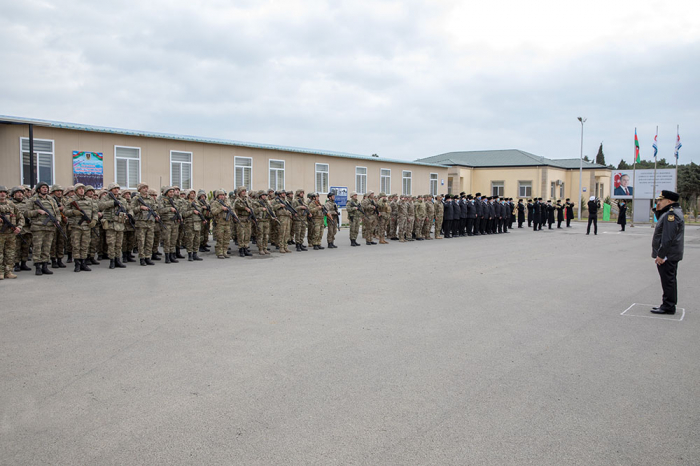 Azerbaijani marines who participated in Patriotic War return to place of permanent deployment