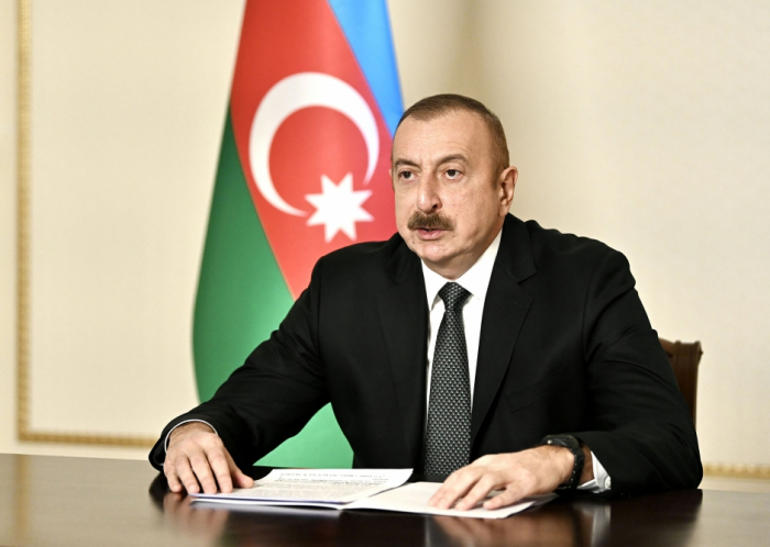  "Karabach-Konflikt wurde mit militärpolitischen Mitteln gelöst"-  Ilham Aliyev  