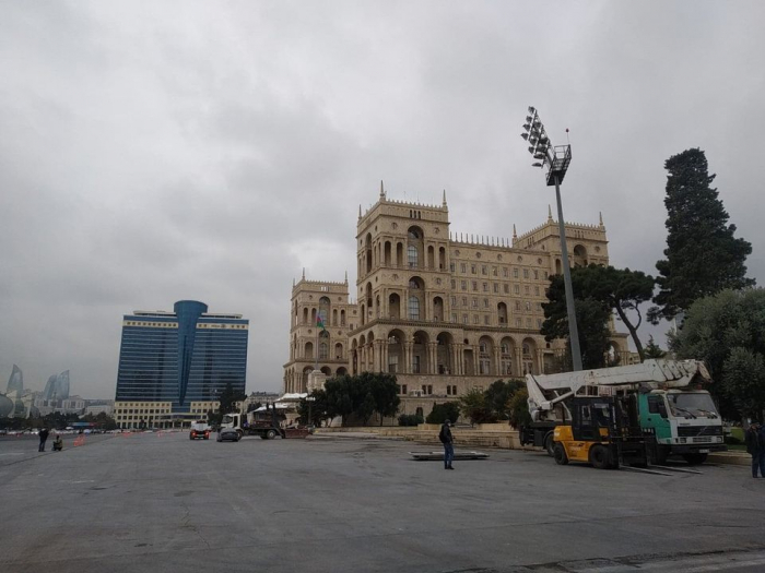   Bakú se prepara para el desfile de la Victoria -   VIDEO    