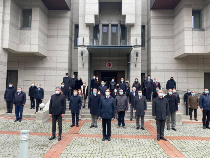   Türkische Botschaft erinnert an die Erinnerung der Märtyrer -   FOTOS    