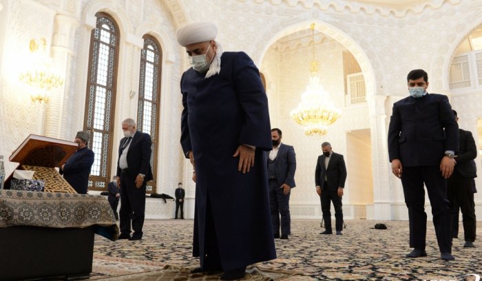   Unity prayer performed at Heydar Mosque to commemorate Patriotic War martyrs  