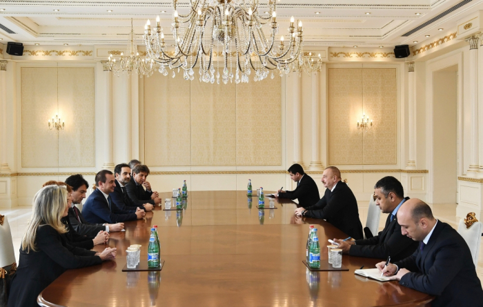  "Die italienisch-aserbaidschanischen Beziehungen sind auf höchstem Niveau" - Ilham Aliyev 
