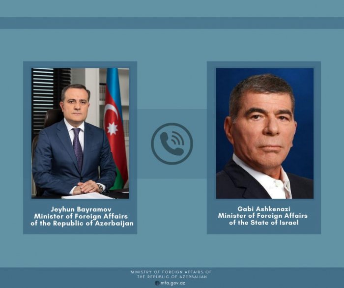   Azerbaijani, Israeli FMs discuss situation in region   