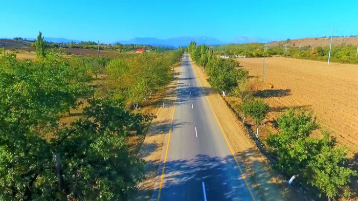 Yeni Xınalıq yolunun bir hissəsinin inşası bitdi -    FOTO   