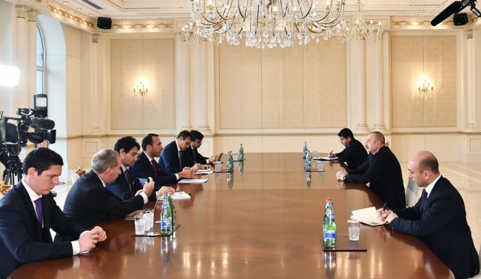  President Ilham Aliyev receives Italian delegation - UPDATED