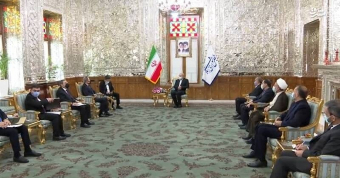   Azerbaijani FM meets Iranian Parl. Speaker Mohammad Bagher Ghalibaf  