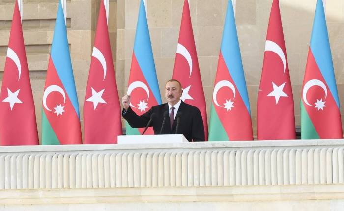   Ilham Aliyev:   «Aujourd