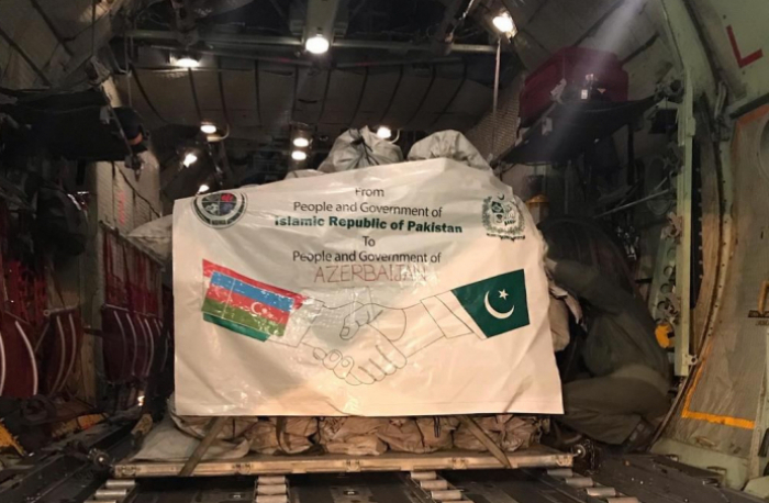  Pakistan sends planeload of relief aid to Azerbaijan 