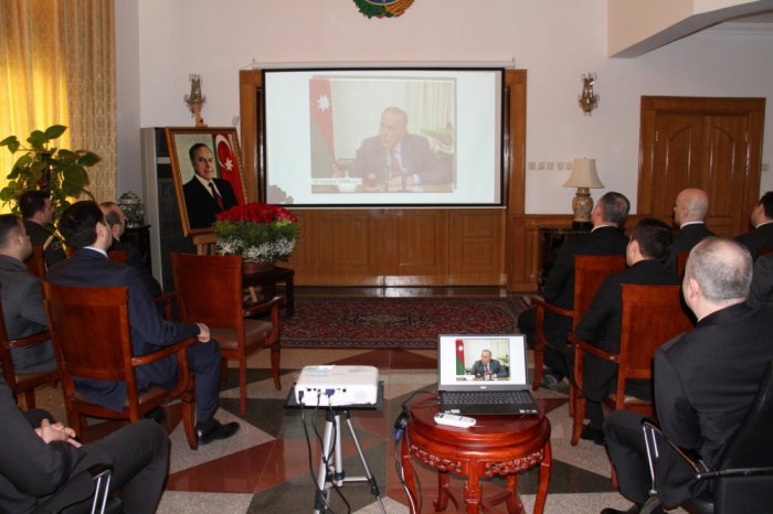   Azerbaijani national leader commemorated in Beijing  