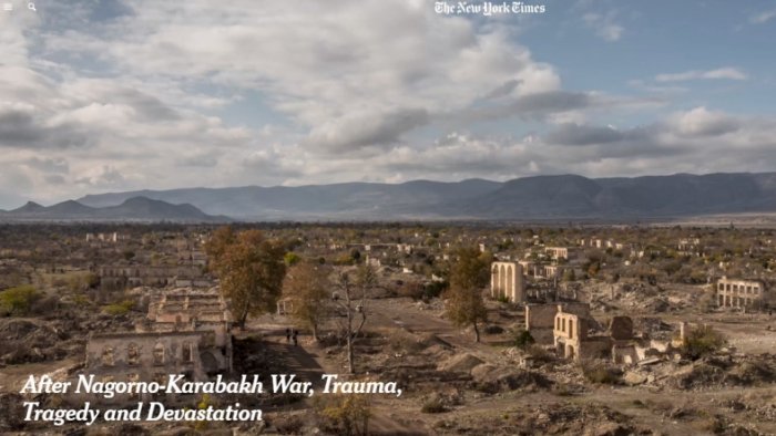   The New York Times escribe sobre las ruinas de Fuzuli y Agdam  
