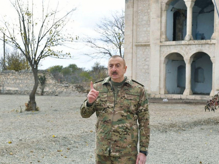   Ilham Aliyev:   «Nous sommes déjà dans la phase de création du centre d’observation à Aghdam» 