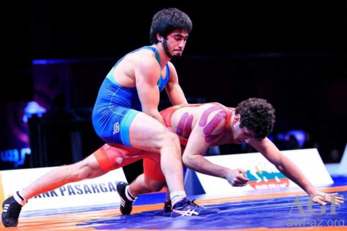 Azerbaijani wrestler grabs silver medal at Individual World Cup