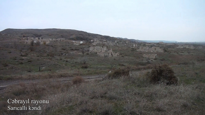  Le ministère azerbaïdjanais de la Défense diffuse  une vidéo  du village libéré de Saridjally 