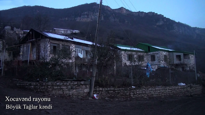   Aserbaidschan veröffentlicht ein Video aus dem Dorf im Distrikt Chodschavend  