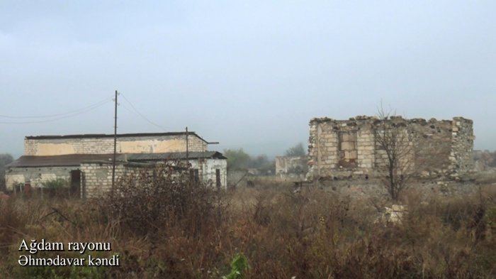  Azerbaijan MoD shares new  video  from Aghdam district 