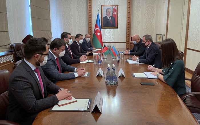 Azerbaijani FM, Afghan delegation discuss bilteral relations