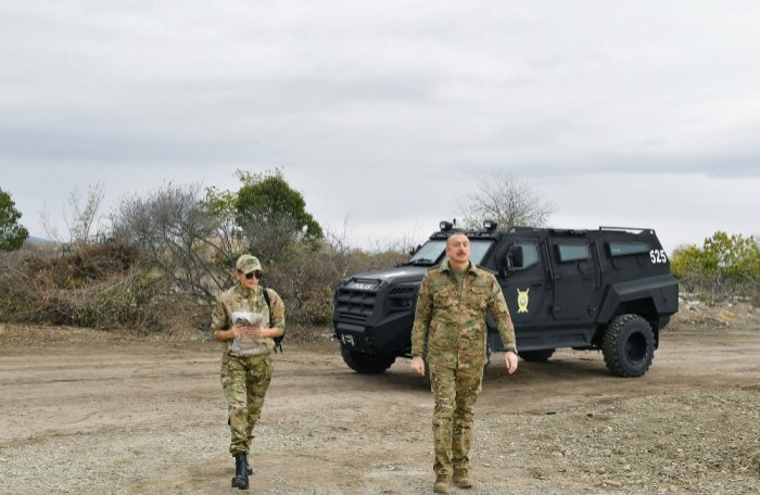  Presidente Ilham Aliyev y primera dama Mehriban Aliyeva visitan los distritos de Zangilan y Gubadli-  VIDEO  