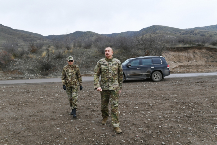  Azerbaijani president and first lady visit liberated Zangilan, Gubadli districts - UPDATED