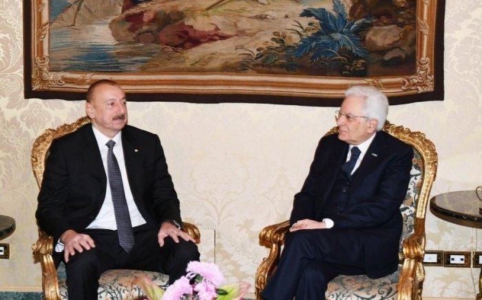  El presidente de Italia felicita a Ilham Aliyev 