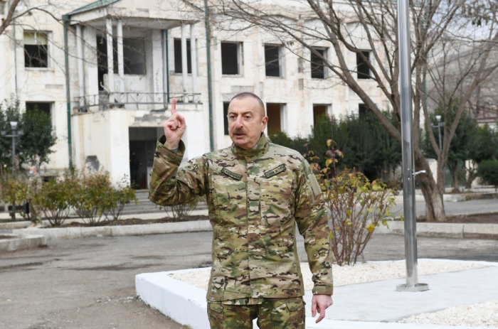     Ilham Aliyev   - Operation in Gubadli erforderte besondere Professionalität und Selbstaufopferung  