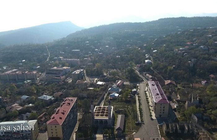   Azerbaijan laying high-voltage electricity line to liberated Shusha -   VIDEO    