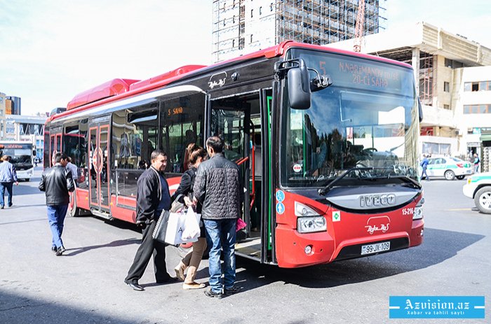 Azerbaijan: Public transport will not operate on weekends until Jan. 31, 2020