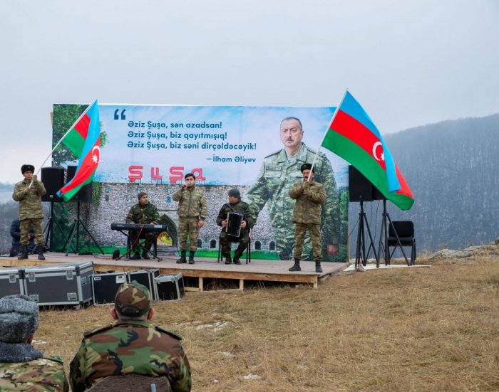   First concert in Jydyr Duzu after the liberation of Shusha -   VIDEO    