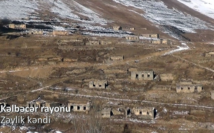     Vidéo   du village Zeylik de la région de Kelbedjer  
