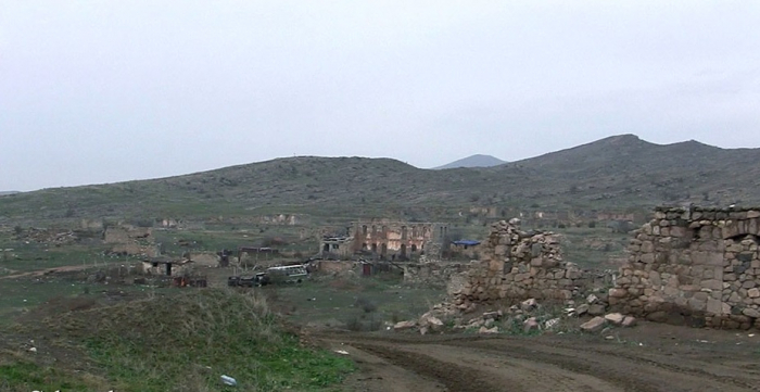     Video   footage of Dash Veysalli village of Jabrayil district  