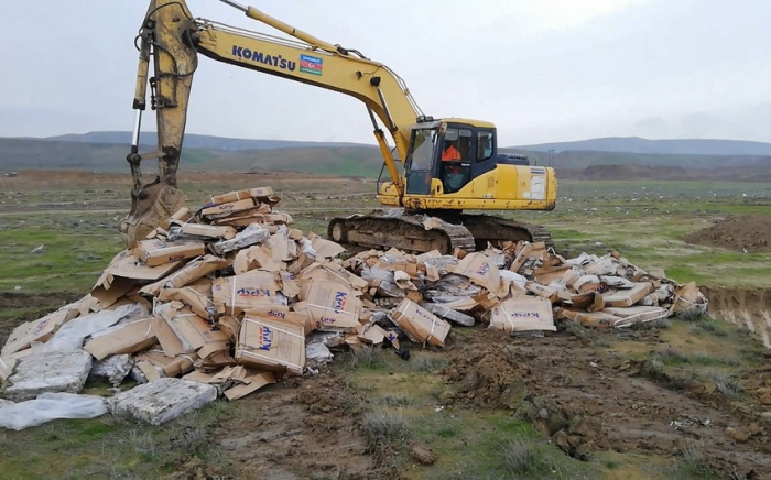    7,3 ton dondurulmuş balıq məhv edilib   