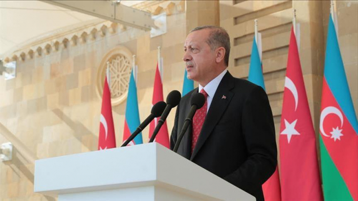      أردوغان   "أذربيجان ستستمر في كتابة الملحمة البطلية"  
