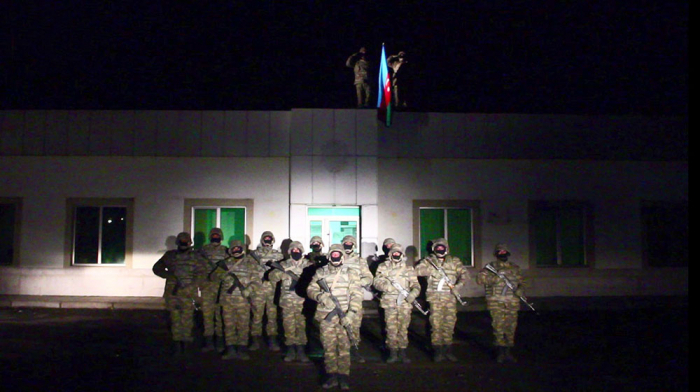   رفع العلم الأذربيجاني في منطقة لاتشين -   فيديو    