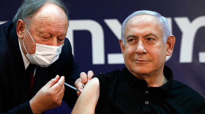 Netanyahu COVID-19-a qarşı peyvənd olundu
